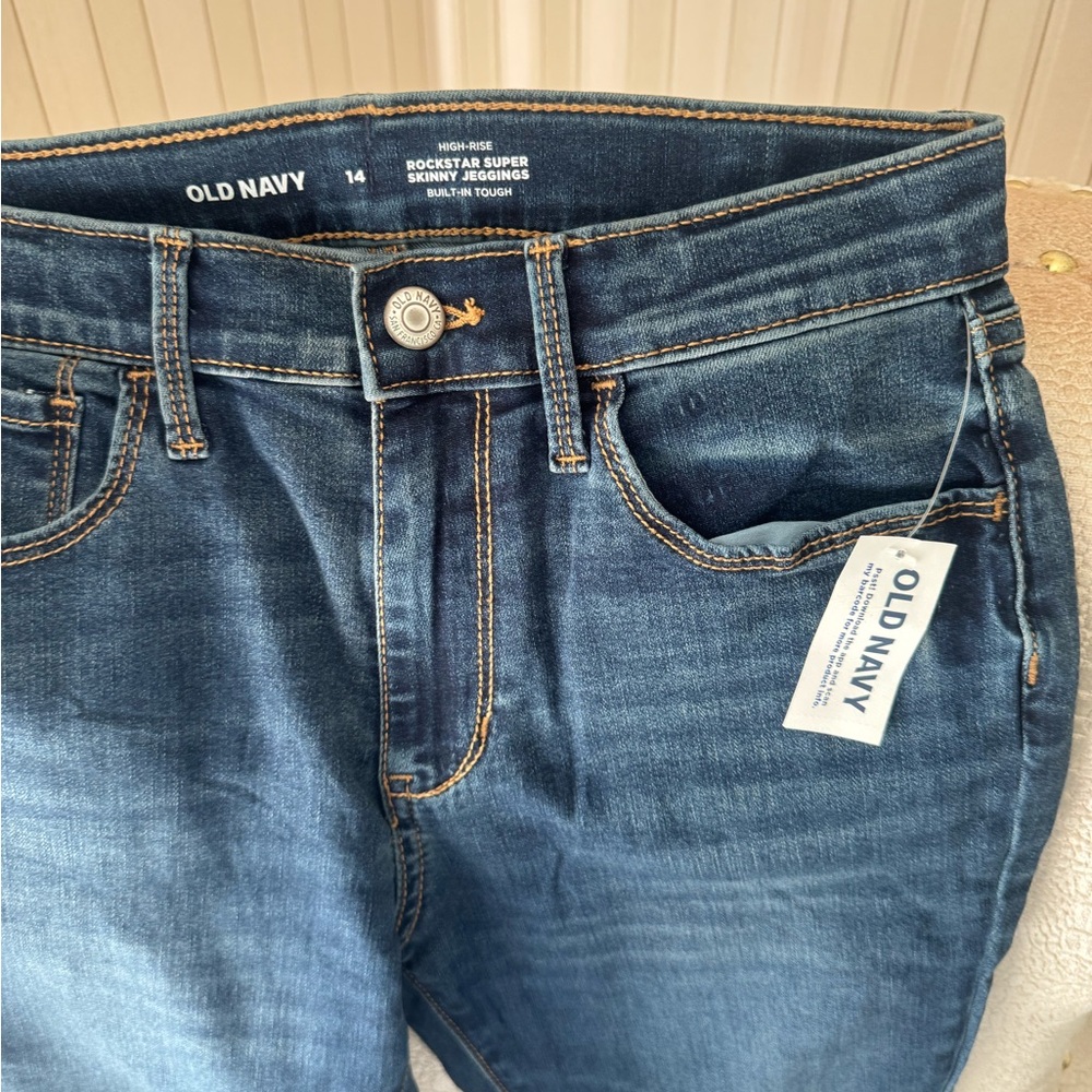 Old Navy Dark Blue Denim Pants